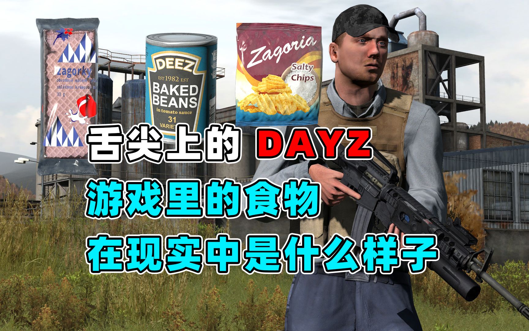 [图]舌尖上的DAYZ，游戏里的食物在现实中是什么样子，你吃过吗？