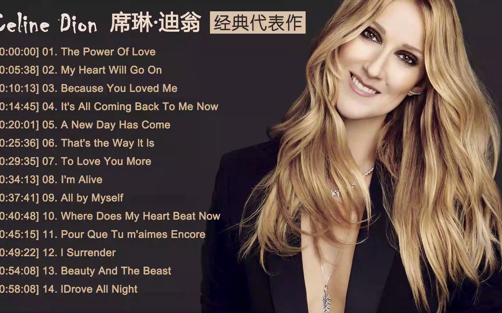 [图]席琳迪翁 Celine Dion 经典之作，珍藏套装，天籁之音