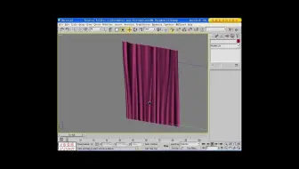 3dmax reactor动力学与快速制作飘动窗帘
