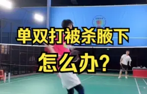 Descargar video: 刘辉羽毛球直播2022-10-01：单双打被杀腋下怎么办