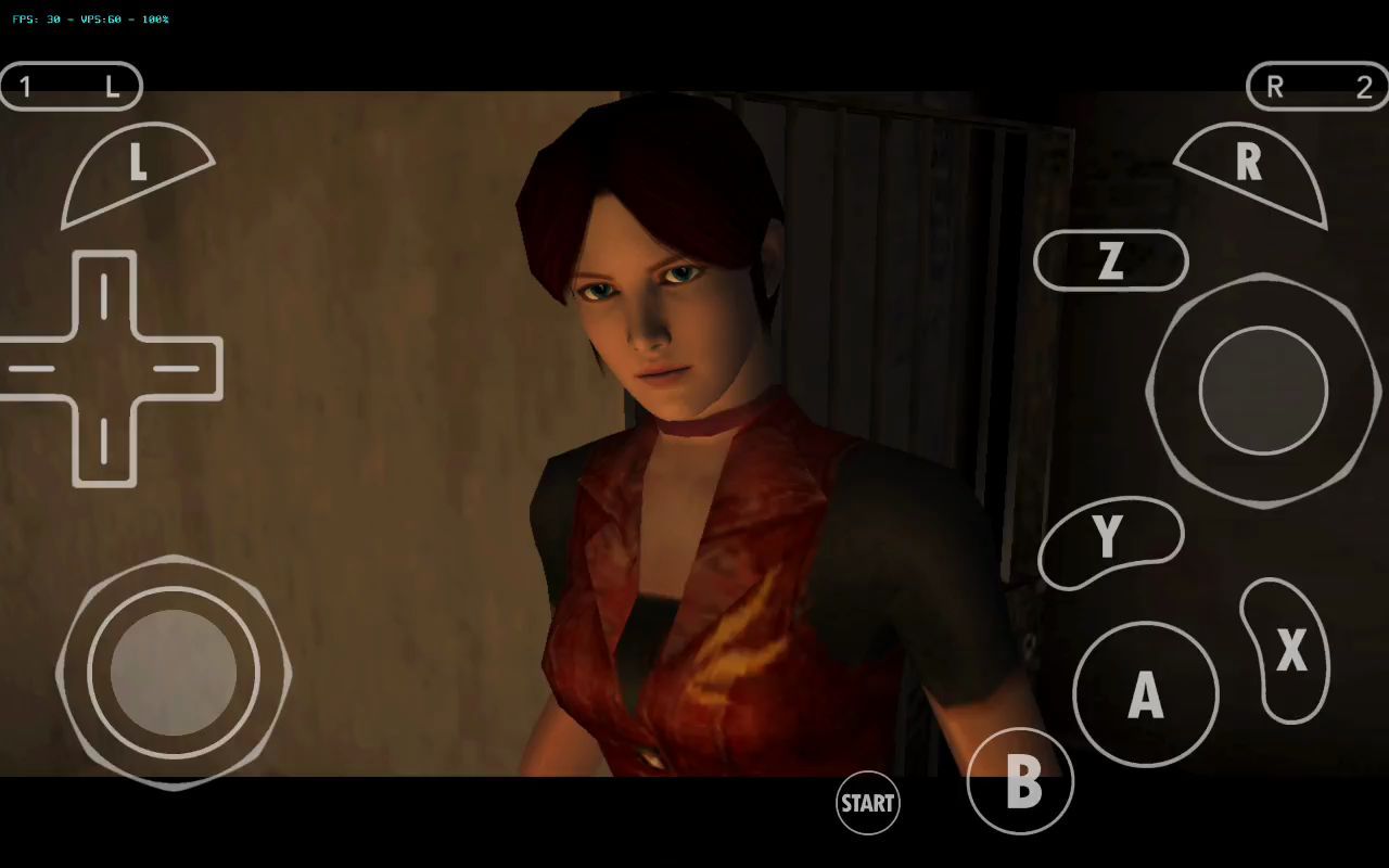 ngc版生化危机代号维罗妮卡录屏开2倍分辨率稳30帧不录屏3倍分辨率稳