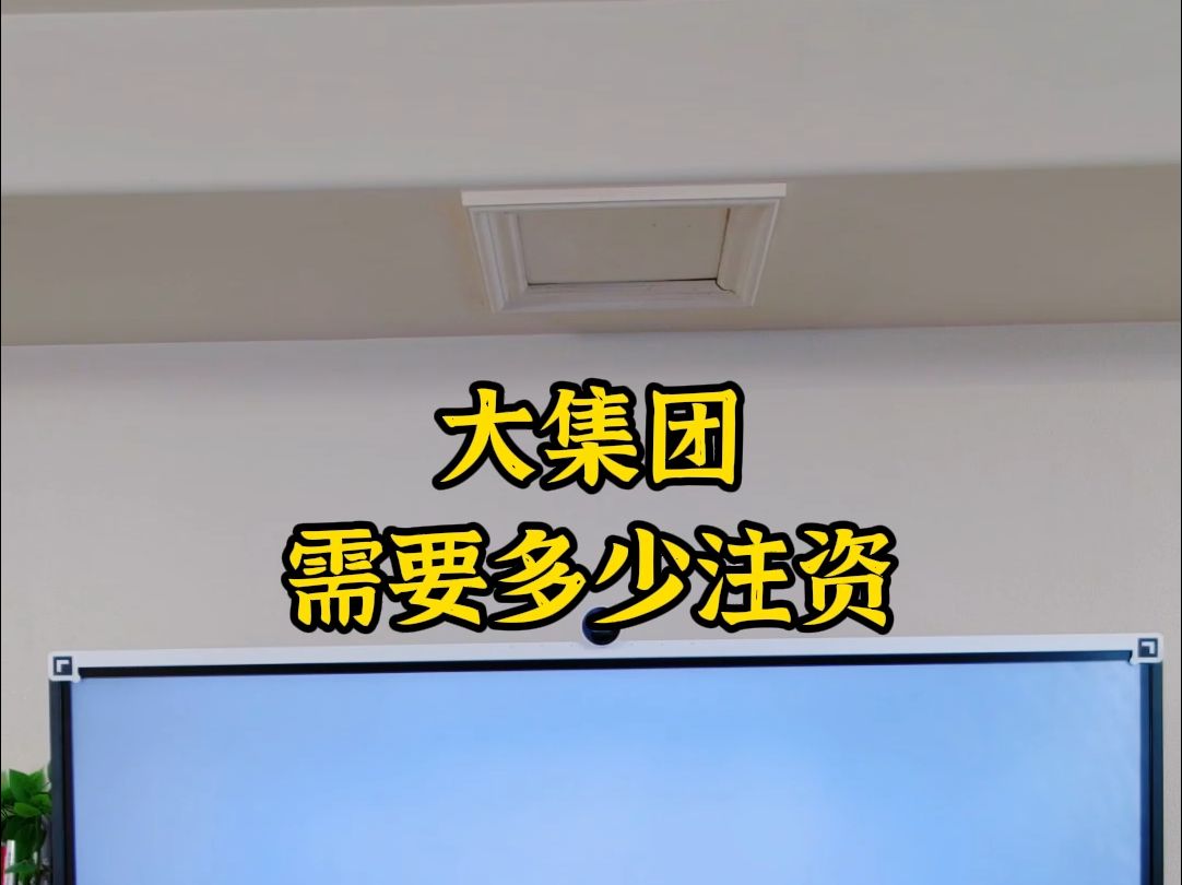 大集团需要多少注册资金哔哩哔哩bilibili