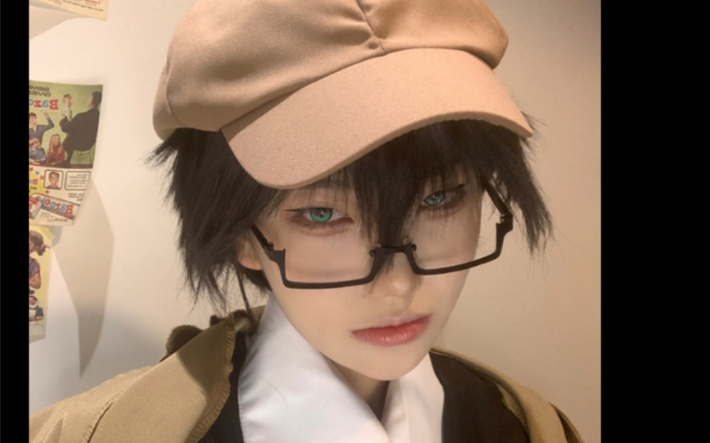 【江户川乱步cos】"这点小把戏可逃不掉名侦探的眼睛哦.