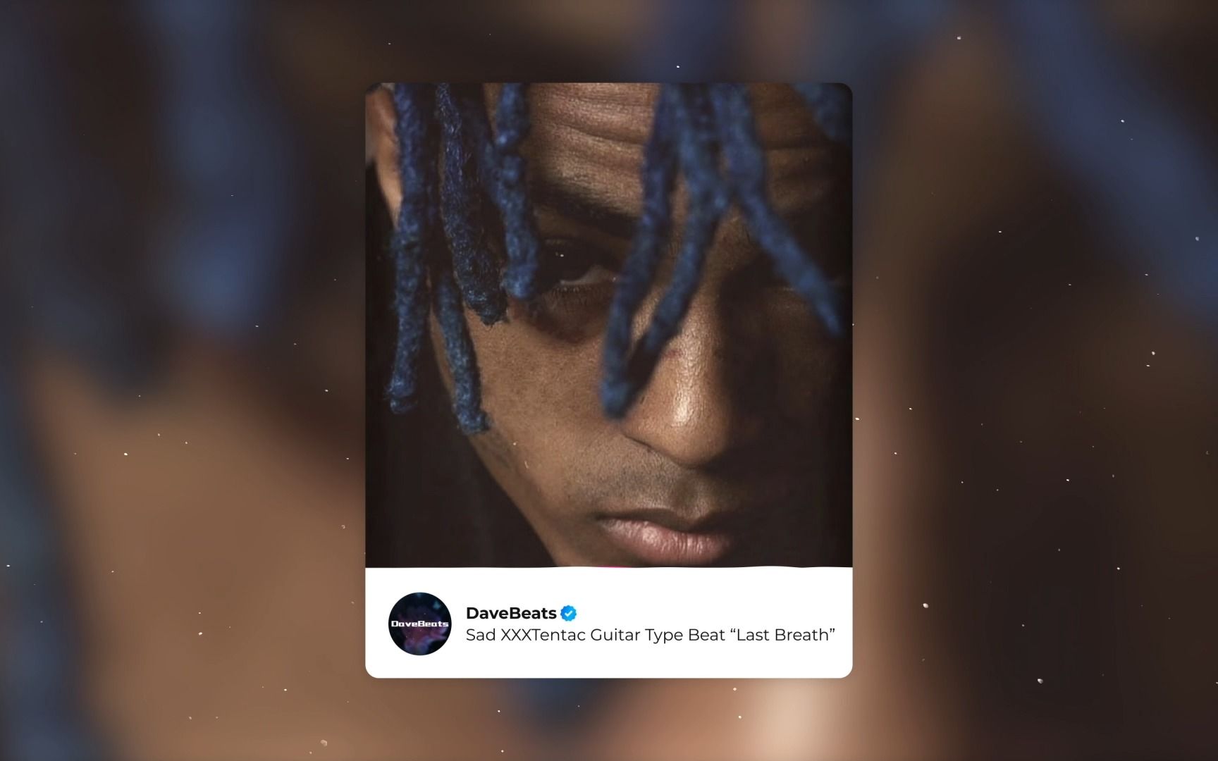 [图]“免费伴奏” 多期望自己是个铁人，没有悲伤没有情绪没有眼泪 #  Sad XXXTentacion Guitar Type Beat  #