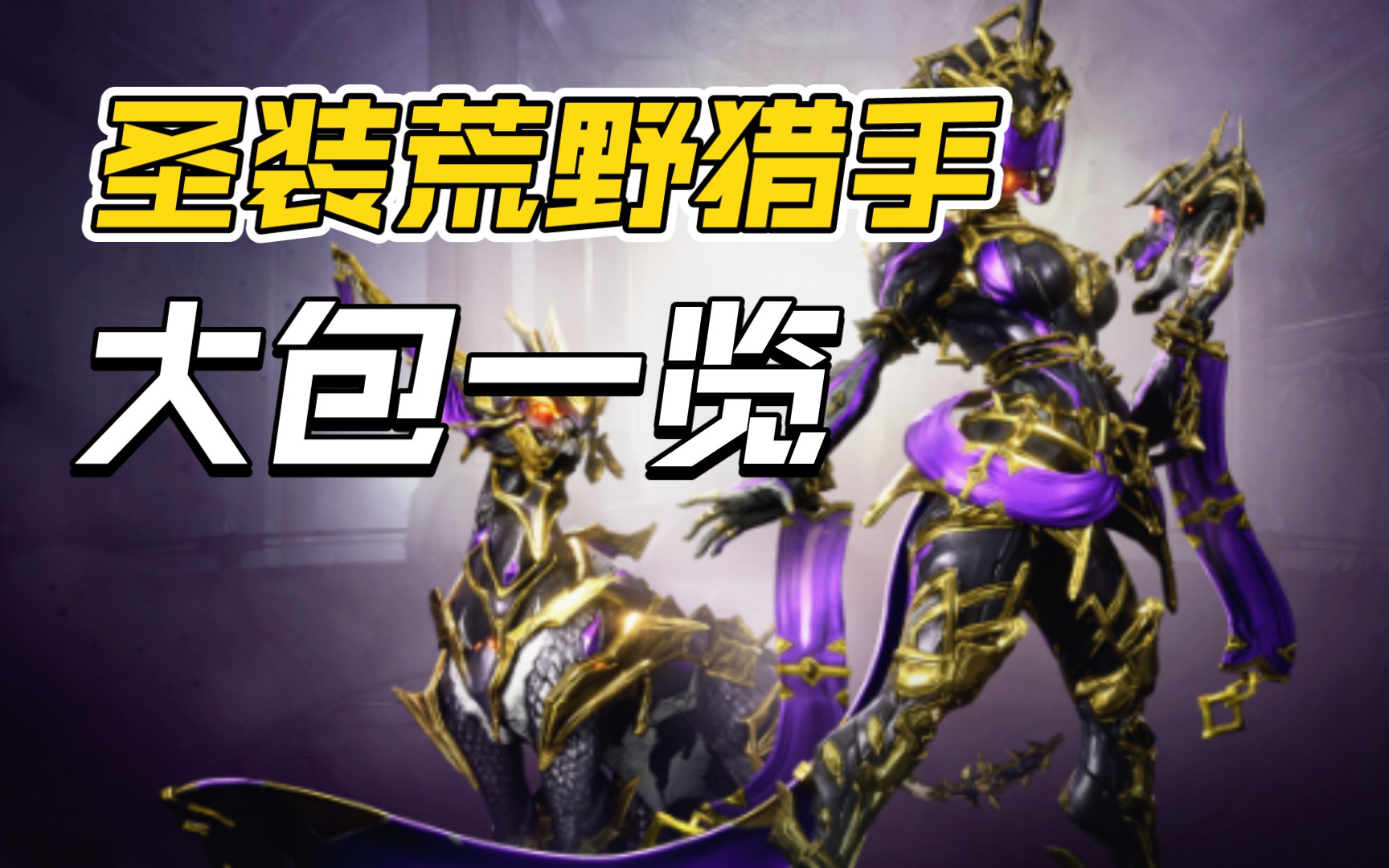 星际战甲 圣装荒野猎手大包一览