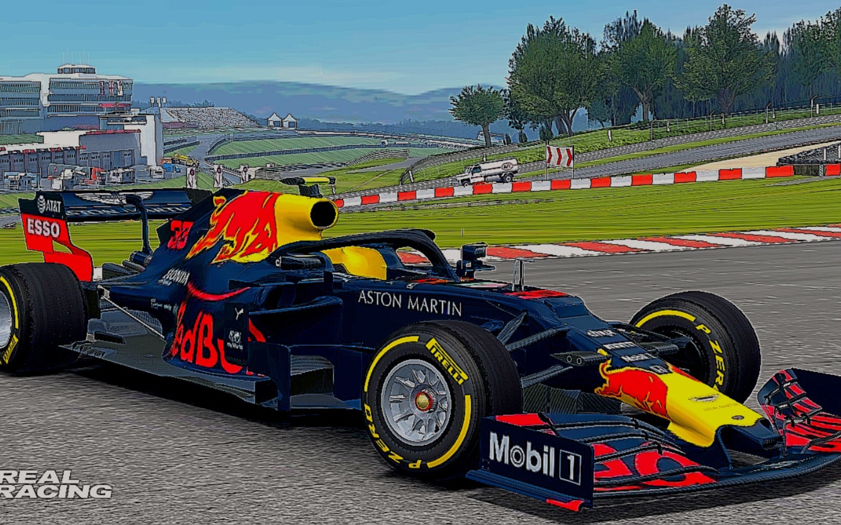 震惊全程高能初中生驾驶红牛f1方程式赛车竟然用极限走线0失误完成