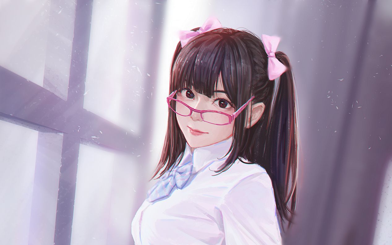 【板绘】超写实的jk女生,也太可爱了