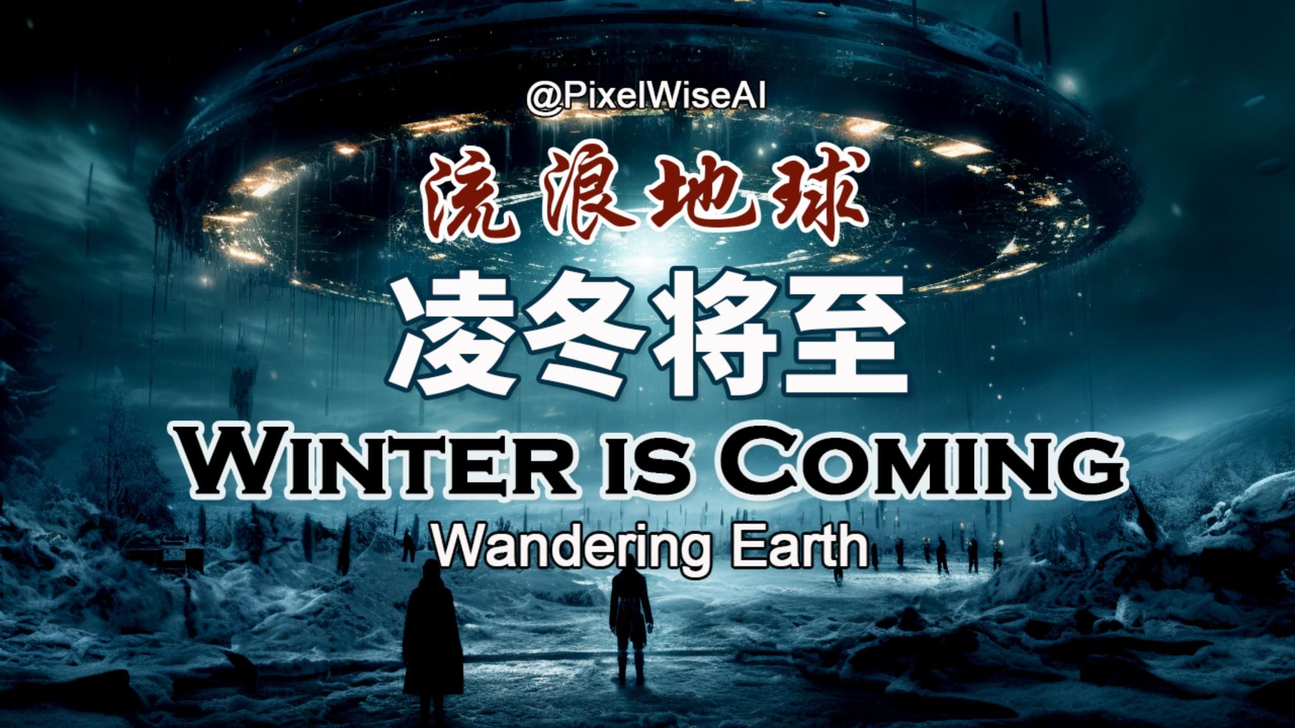 我用手机制作了一部ai短片《流浪地球之凌冬将至》 wandering earth