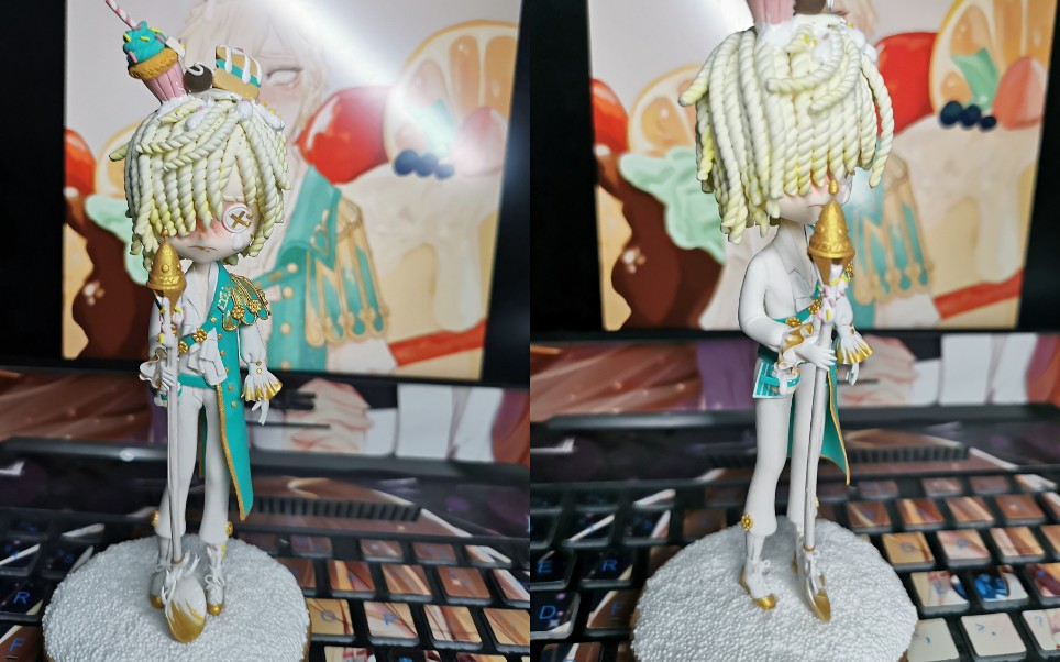 【第五人格】守墓人奇珍时装奶酪超轻粘土手办展示