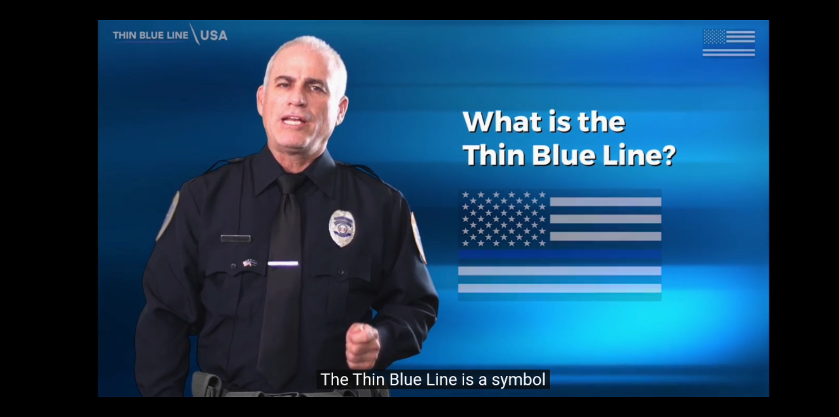 BlueLine蓝线什么是Thin blue Line(细蓝线)?哔哩哔哩bilibili