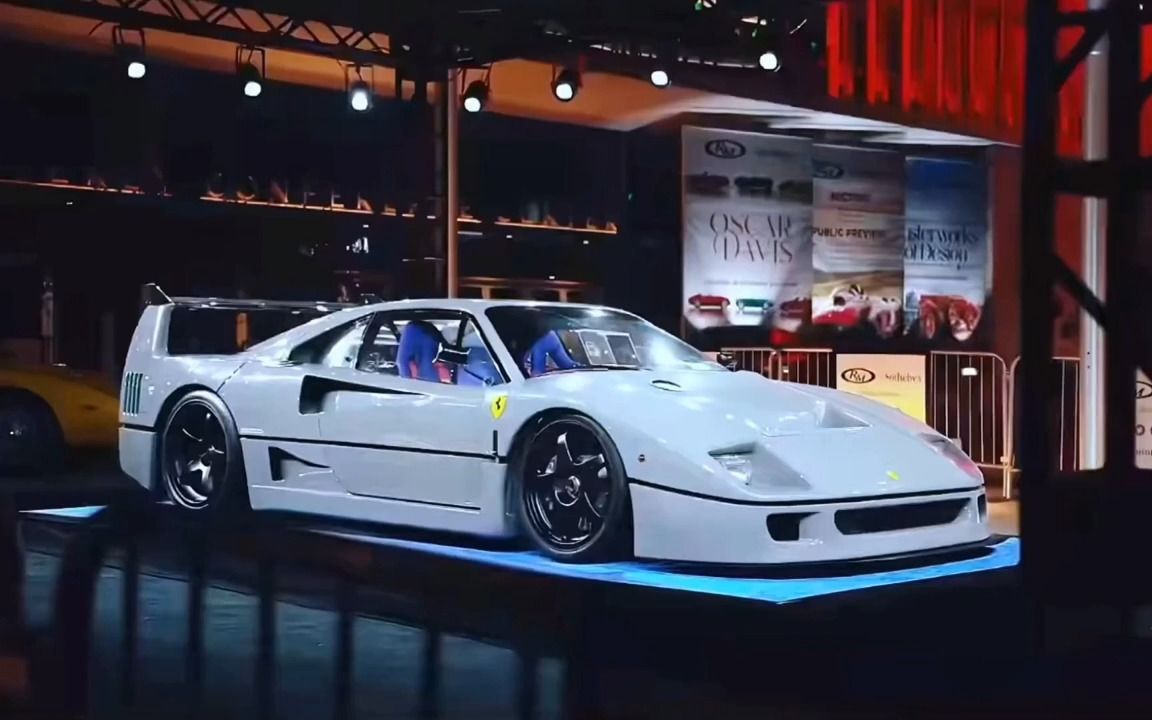 你知道"马王"指的是什么车吗?法拉利f40经典跑车的巅峰之作!