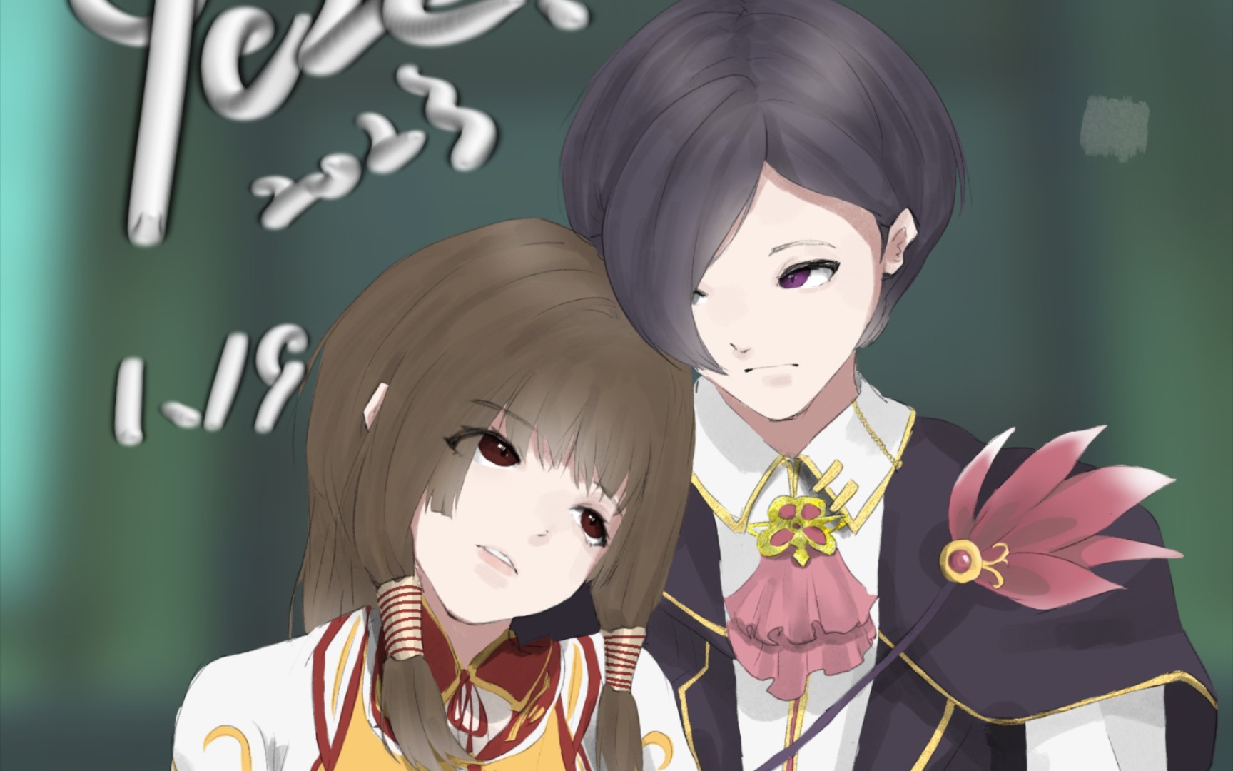 [星学院3/修叶]我亲爱的同病相怜/绘画过程