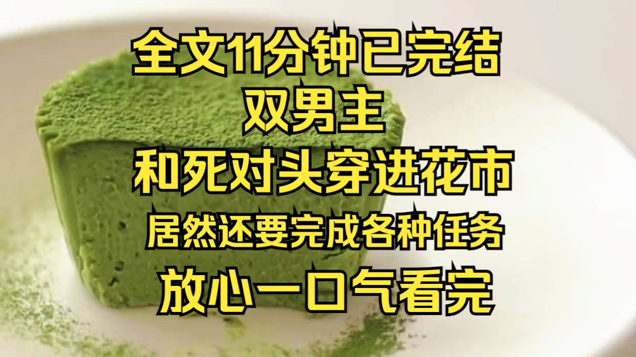 [图](双男主)和死对头一起穿进花市文，然后一起完成任务.....