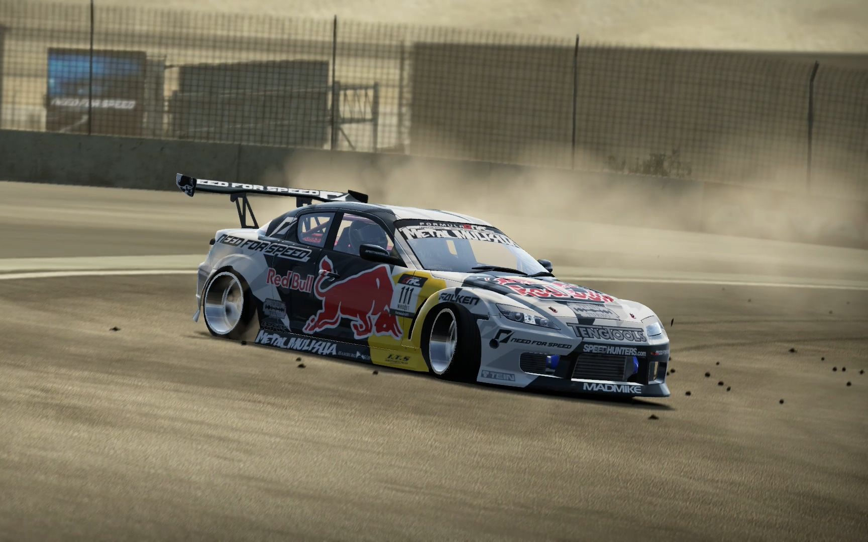 极品飞车15漂移赛 : 马自达rx-8(nfs车队) - 迪拜赛车场gp~_哔哩哔哩