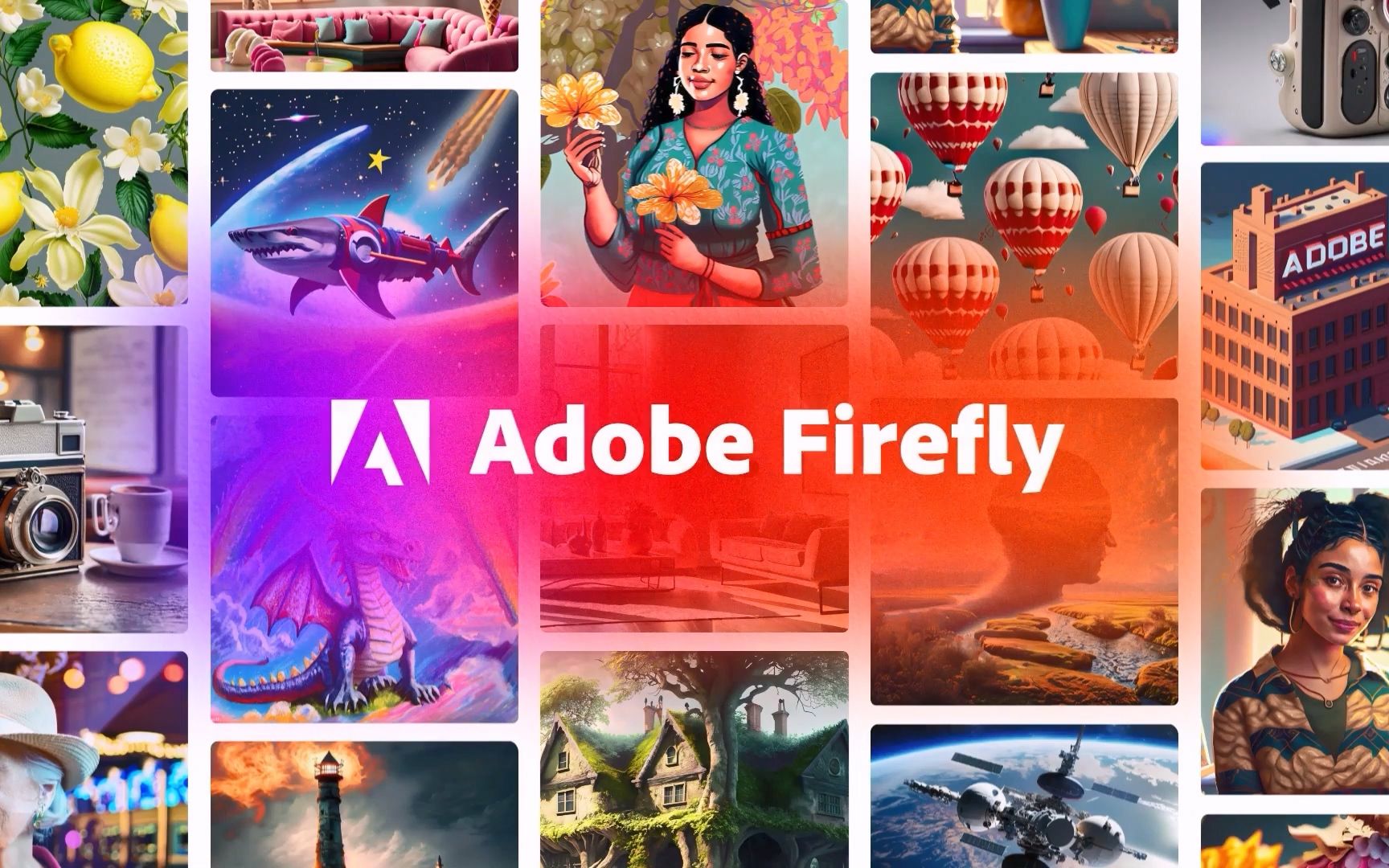 adobe 推出 firefly(萤火虫)ai智能"神器",随手涂鸦成稿,又一款人工