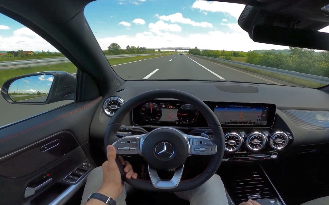 「第一视角」2020款 全新奔驰gla amg line 200d 150匹!