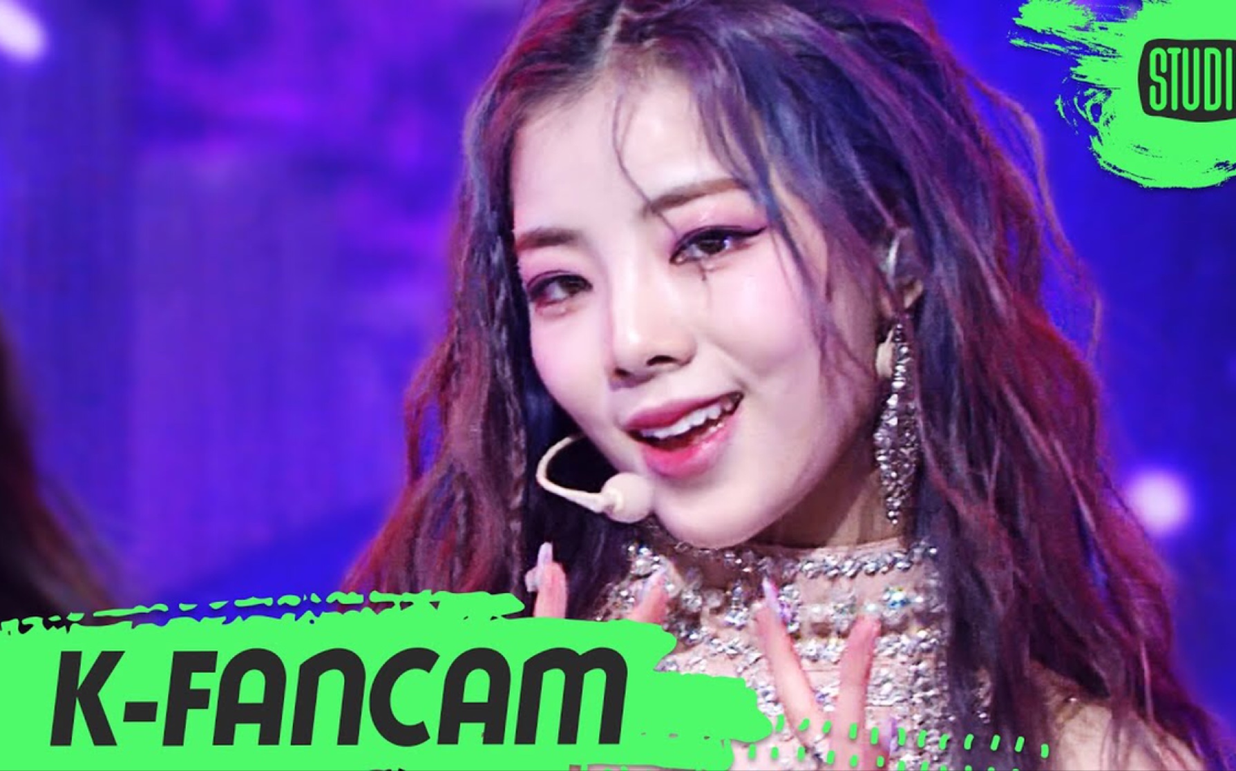 purple kiss罗高恩na go eun《ponzona》210409 kbs