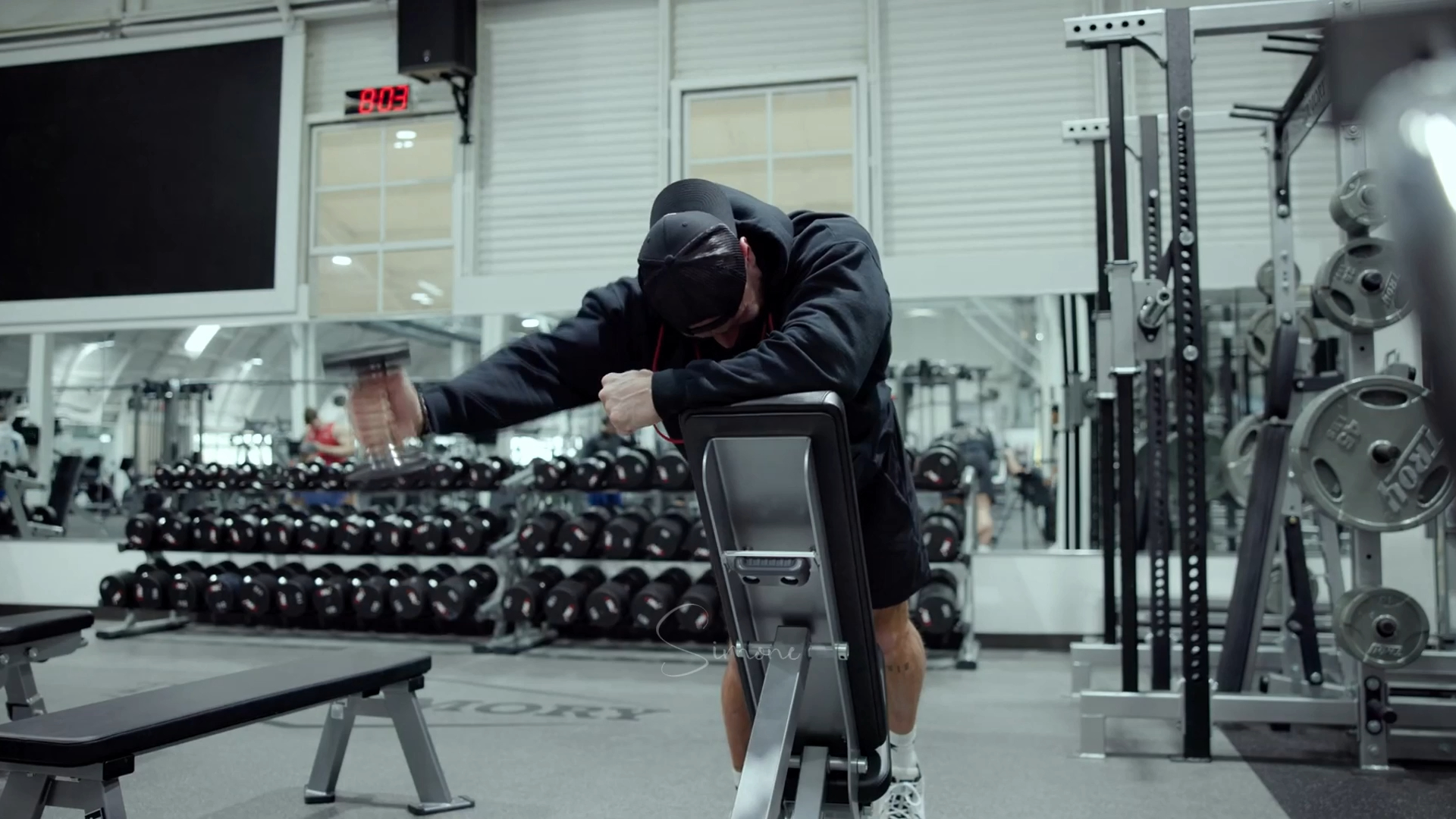 克里斯胸部训练chest workout at the arnold