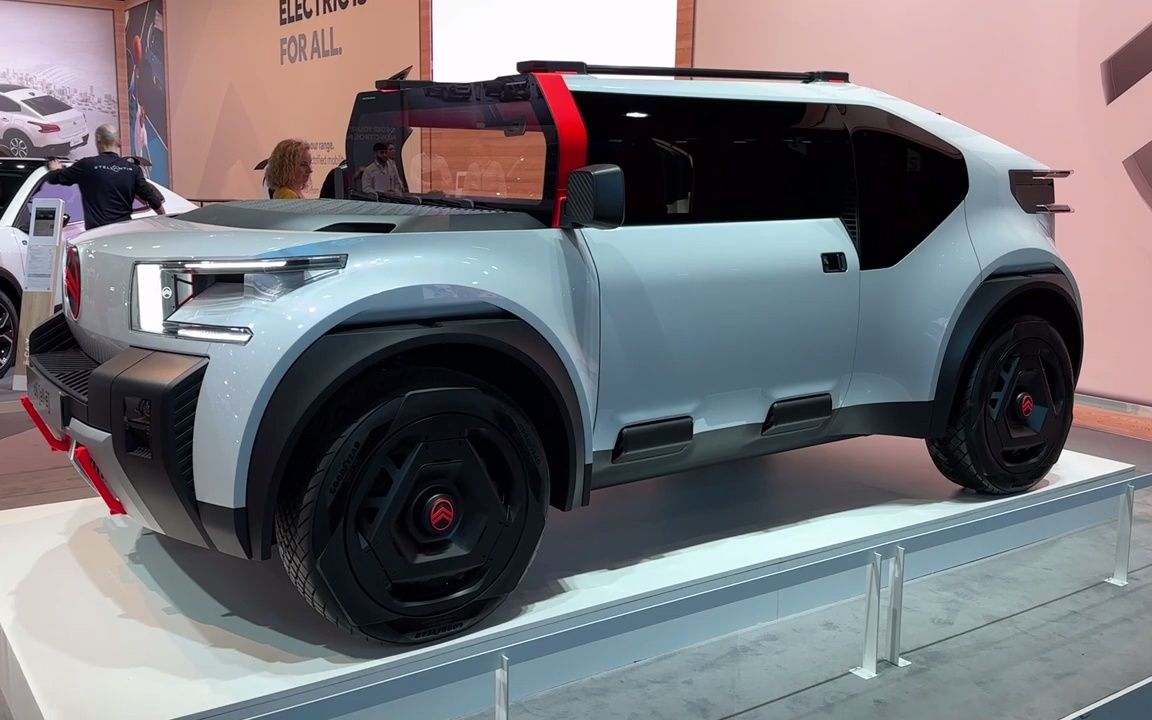 象征品牌未来发展方向,雪铁龙oli概念车静态展示