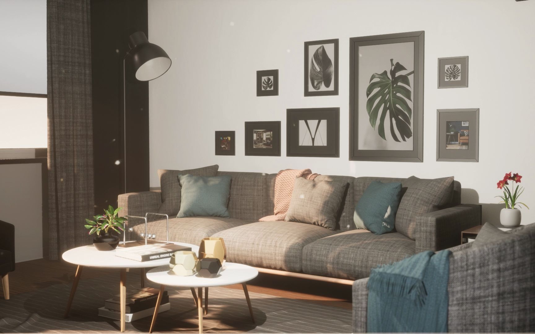 室内打光练习_昼夜