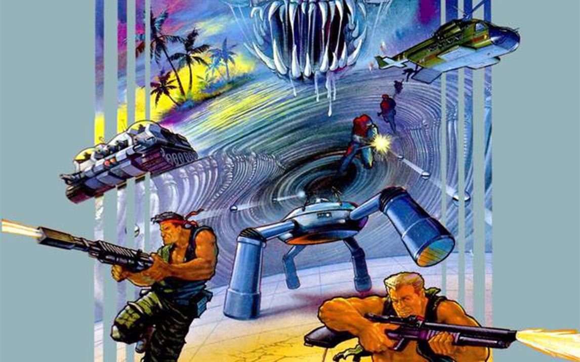 fc日版《超级魂斗罗》一命通关(魂斗罗2代)_哔哩哔哩 (゜-゜)つロ