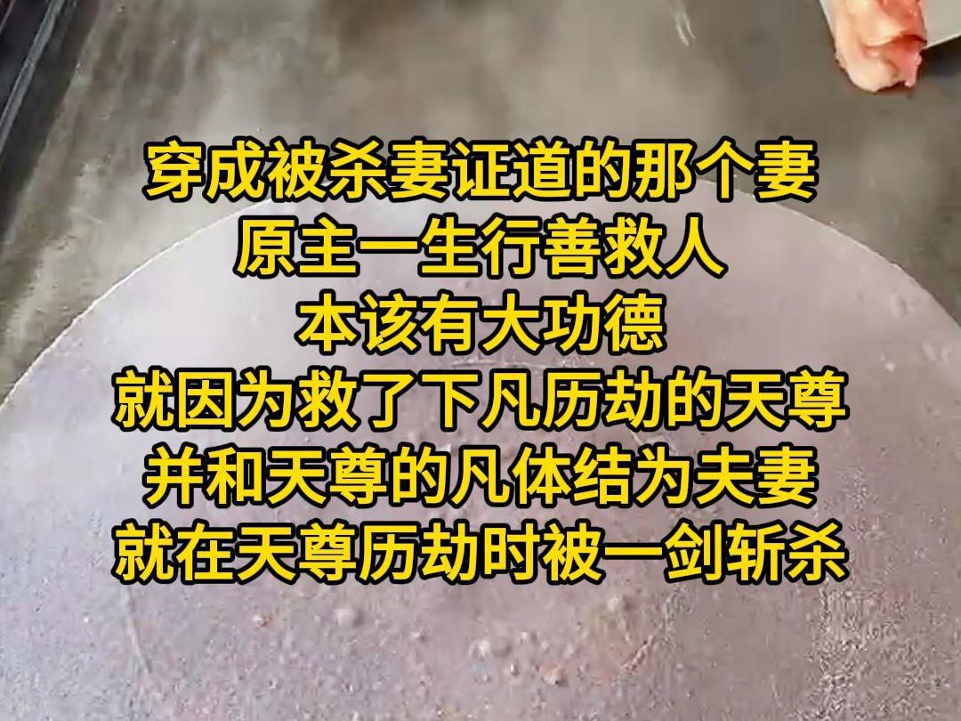 《精彩剧本》穿成被杀妻证道的那个妻,原主本是一介凡人医女,一生行善救人,本该有大功德,就因为救了下凡历劫的天尊,并和天尊的凡体结为夫妻,...