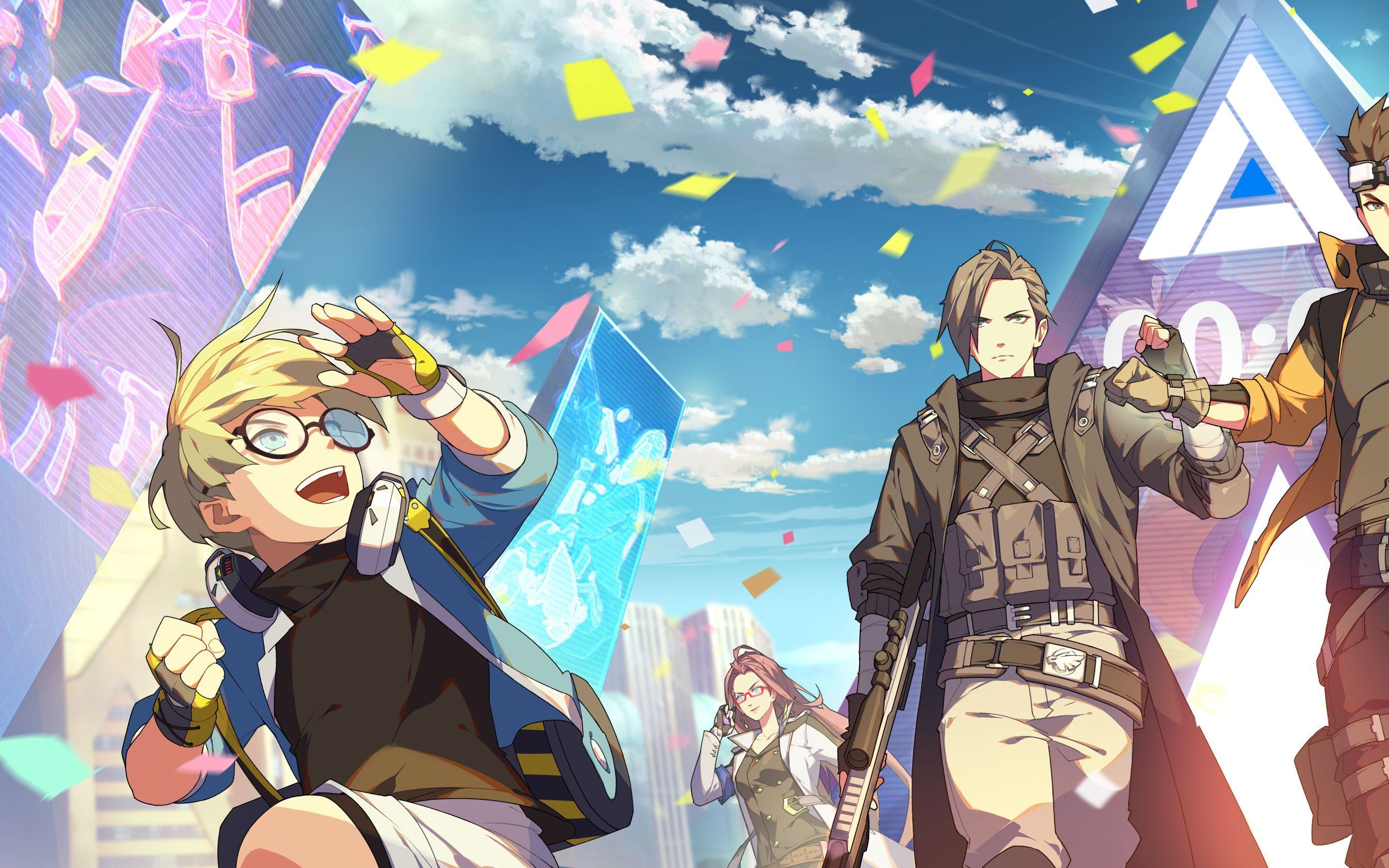 王牌战士玩王牌战士的第四天洛某人直接爱上了指挥官