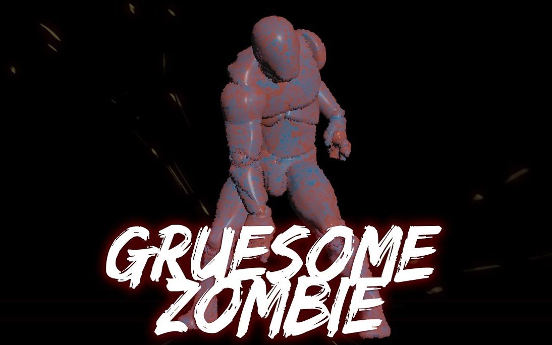 【Unity UE4动画分享】Gruesome Zombie wemakethegame哔哩哔哩bilibili