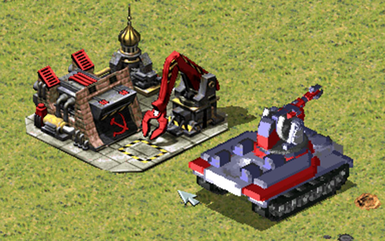 【红警2】巨炮装上坦克了解一下?真实截图