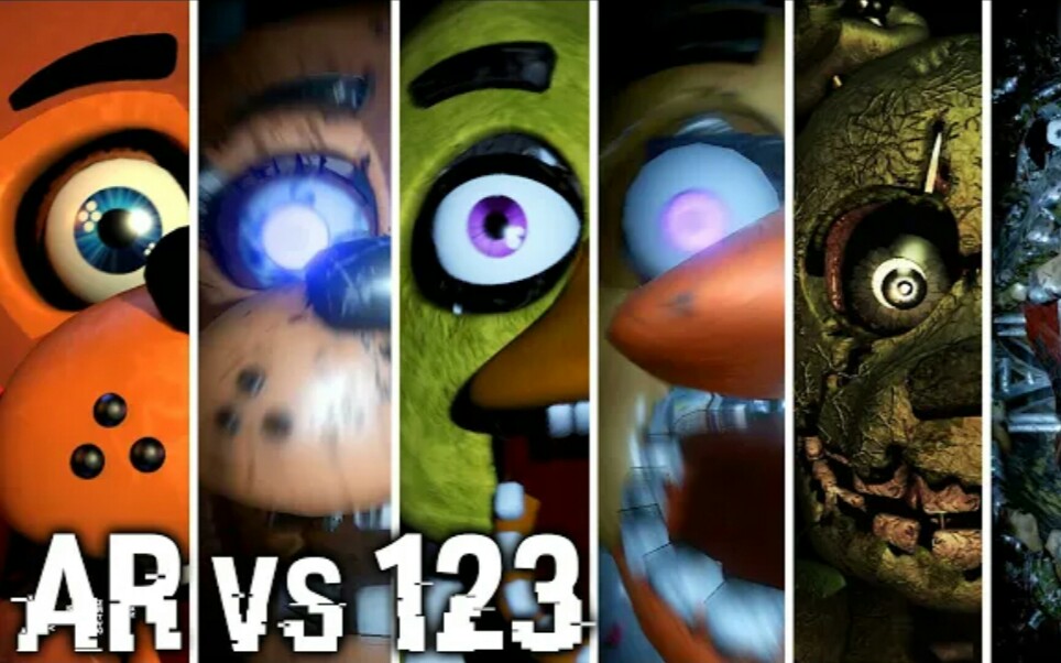 玩具熊的五夜后宫ar版vs原版123跳杀