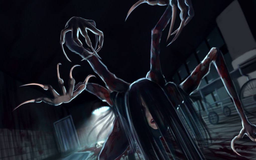 猫叔 恶灵附身1英文版流程实况04期  贞子姐姐你不要过来啊!