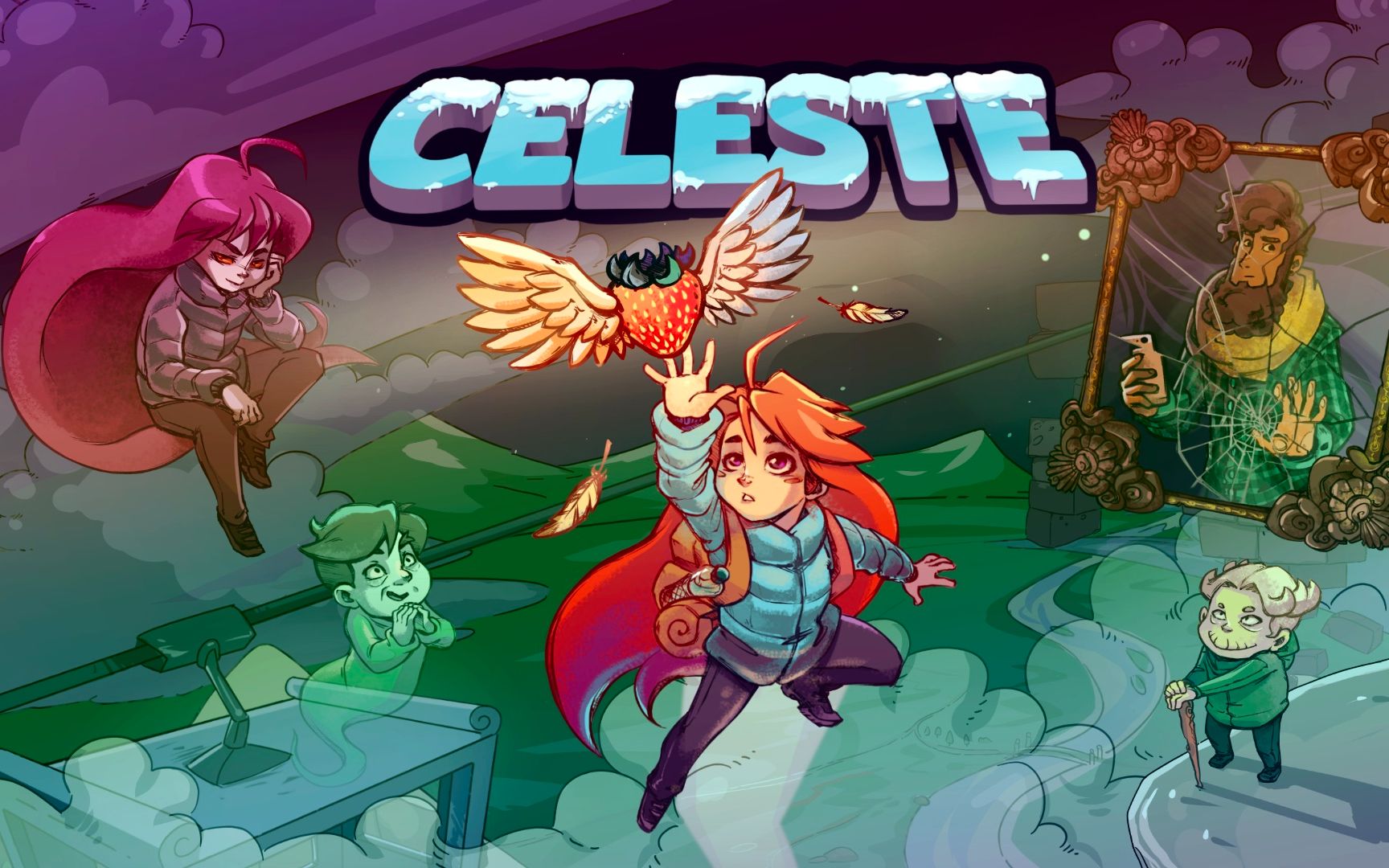 kimi蔚蓝白金流程pico-8小游戏通关流程_蔚蓝_攻略