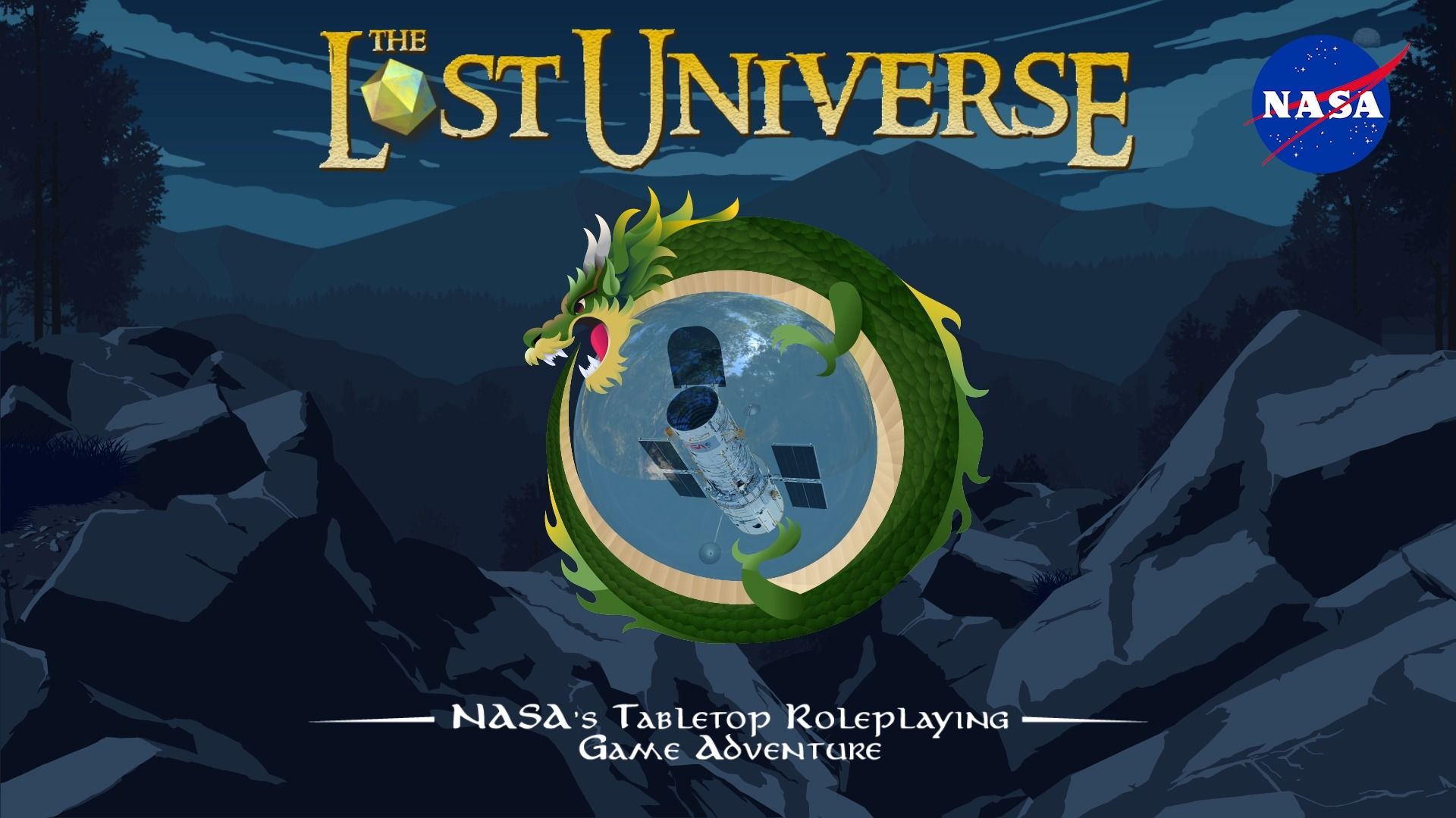 NASA(美国宇航局)官方TRPG模组《失落宇宙》(The Lost Universe)桌游棋牌热门视频