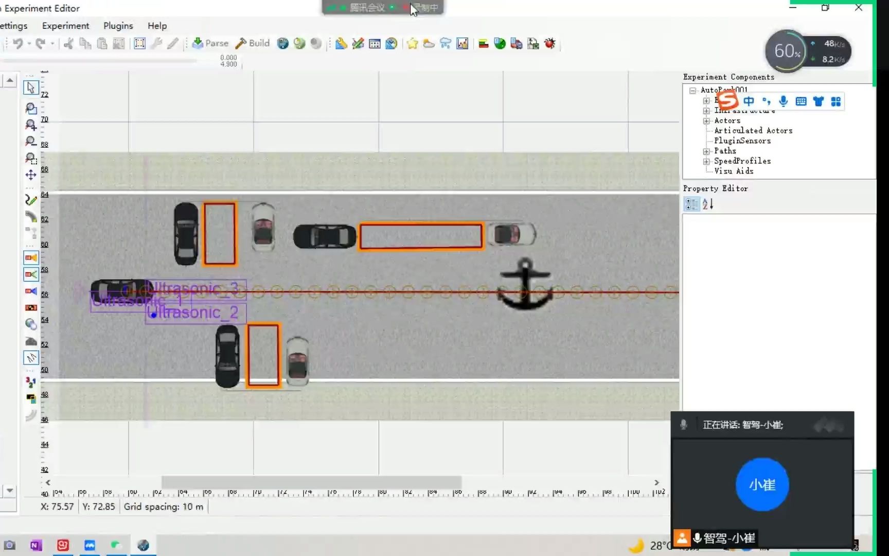 Prescan+simulink自动泊车算法仿真测试02哔哩哔哩bilibili