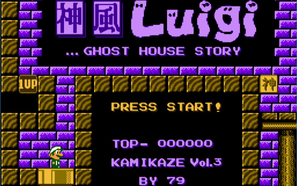 [图][TAS]超级马里奥1代改版 神风Luigi(Kamikaze V3) 全(?)分支路线速通录像