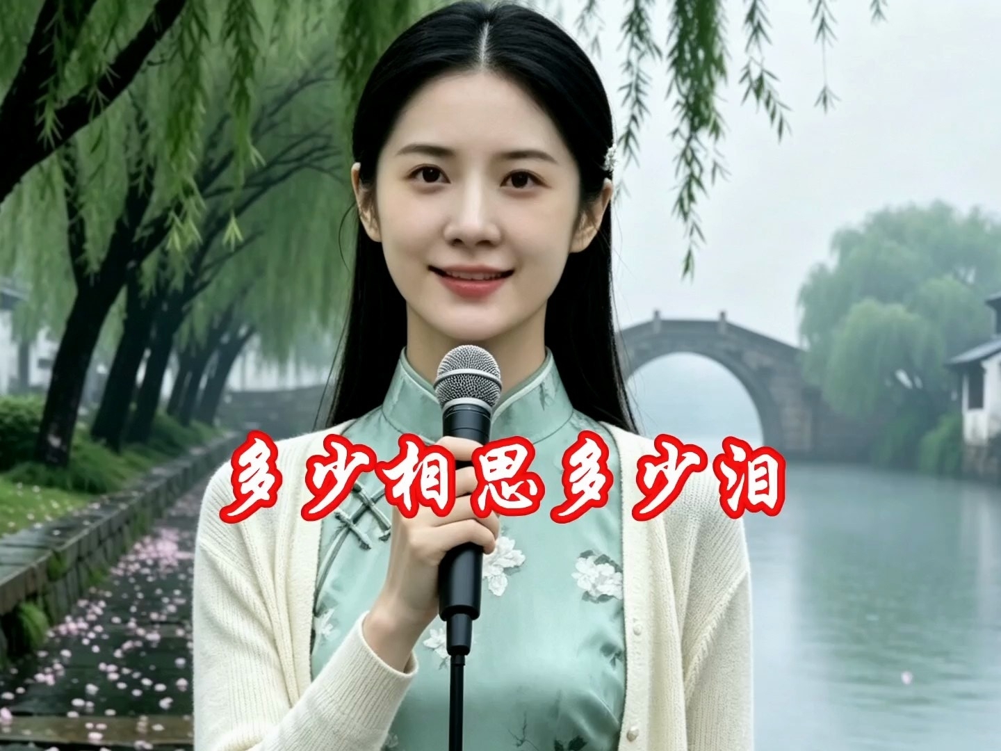 一曲相思泪，一段未了情，唯愿与你相守到白头