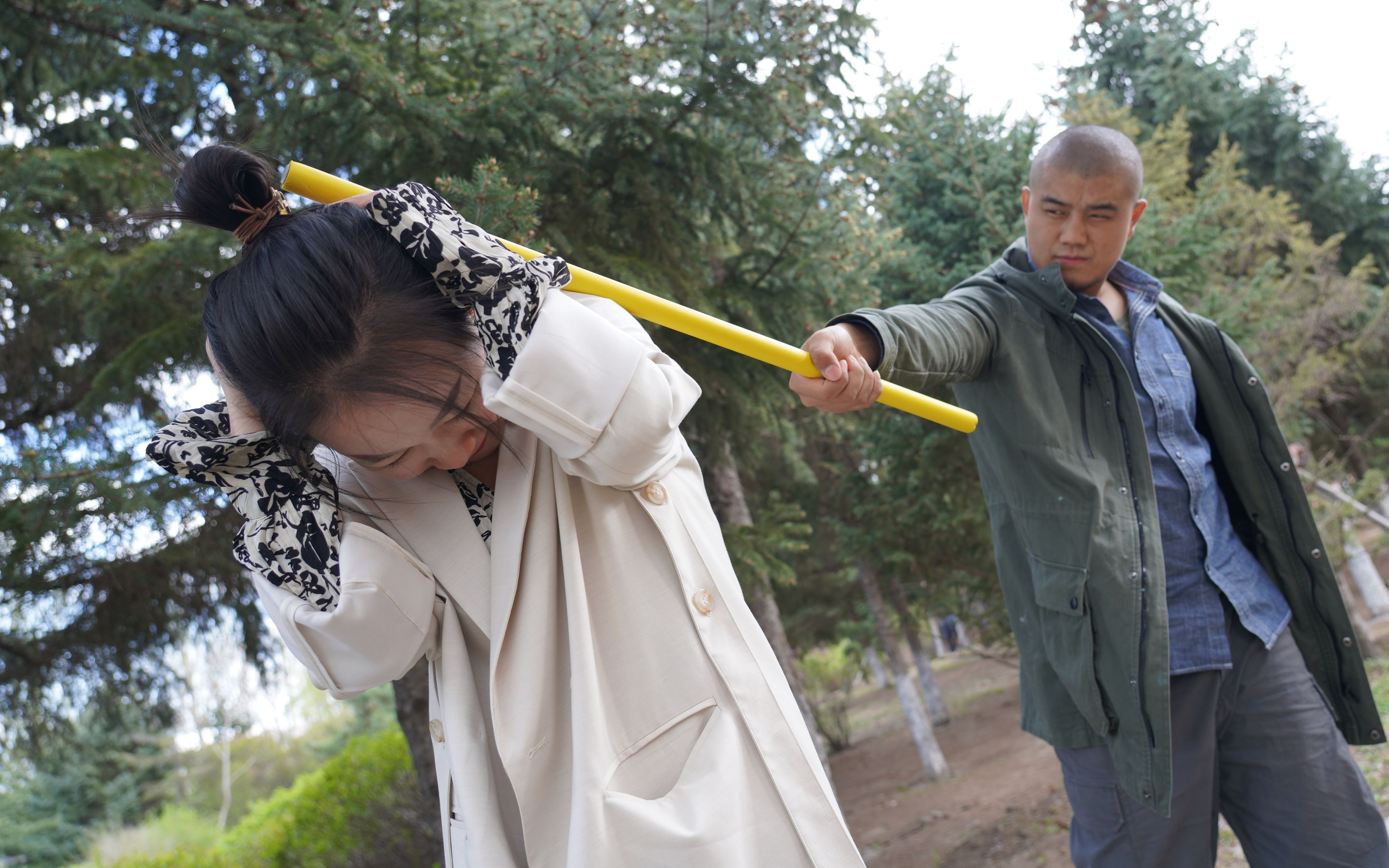 有人拿棍子要打你,用3招来应对,第1招无论何时都最实用