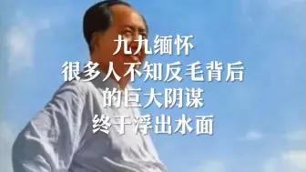 下载视频: 九九缅怀：很多人不知反毛背后的巨大阴谋，终于浮出水面！