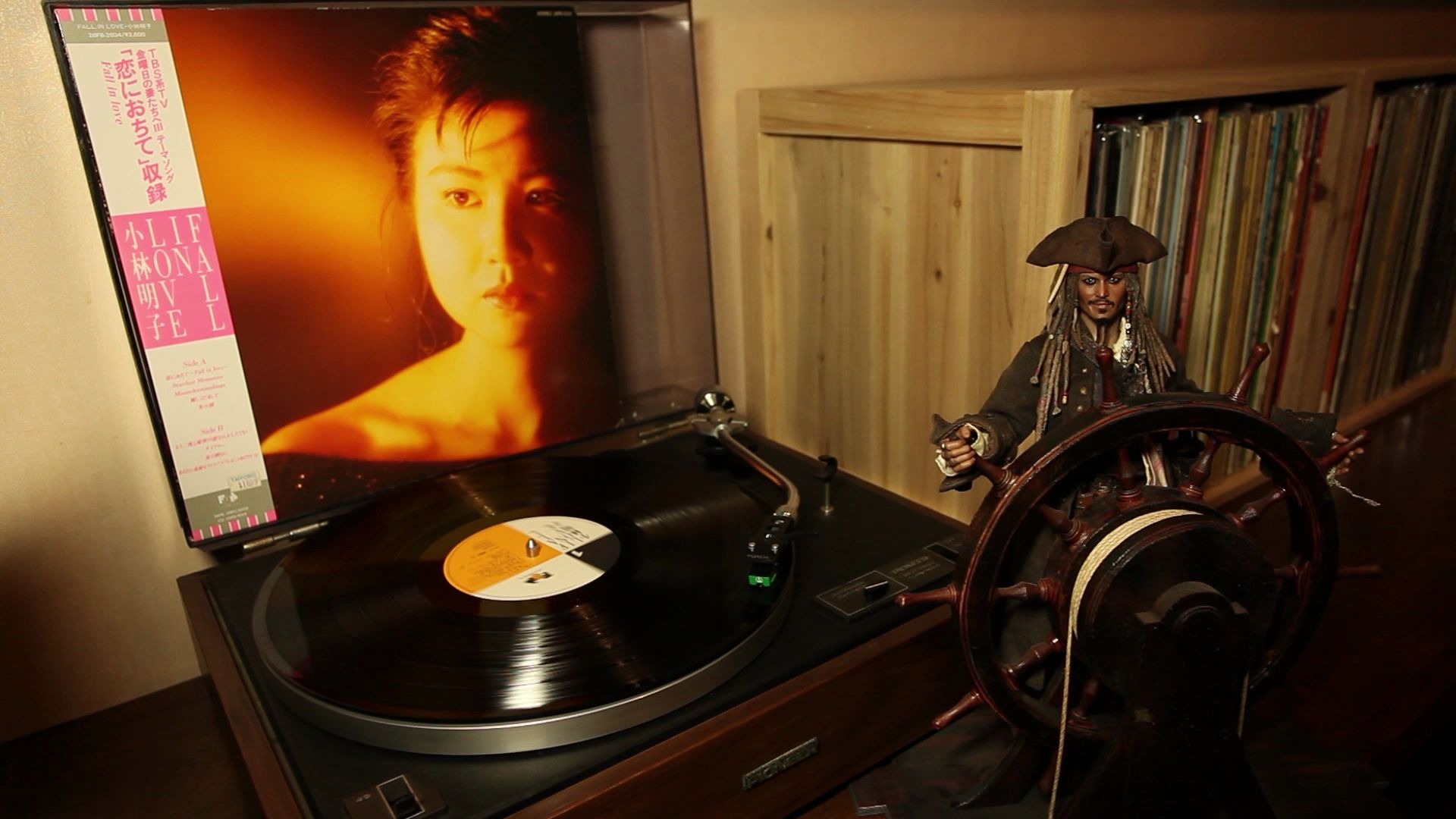 唱片推荐小林明子恋におちてfallinlove张国荣谁令你心痴原曲黑胶试听