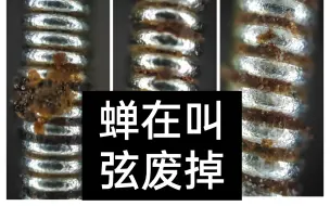 下载视频: 【吉他】什么，琴弦居然是消耗品？？——琴弦的“老化机理”与“续命”方法