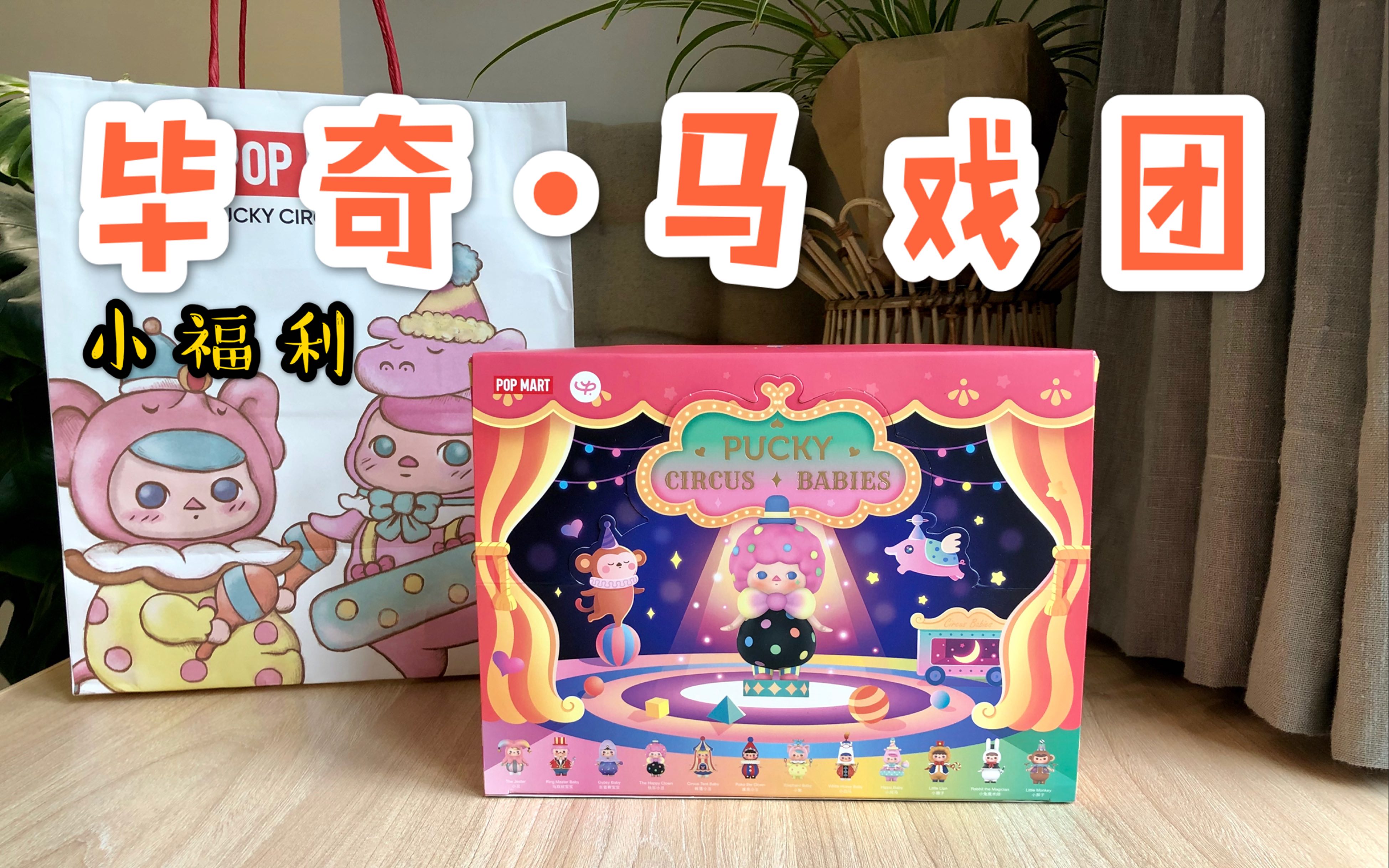 【毕奇马戏团】(手感分享/福利)盲盒新鲜出炉,今天我抽到隐藏了吗?