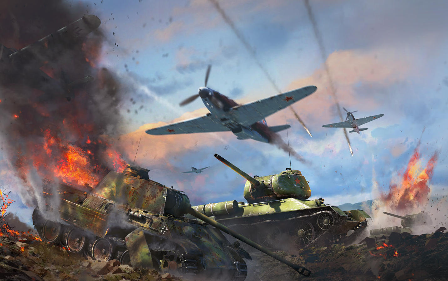 【战争雷霆】陆战全真(t-34-85)机动作战