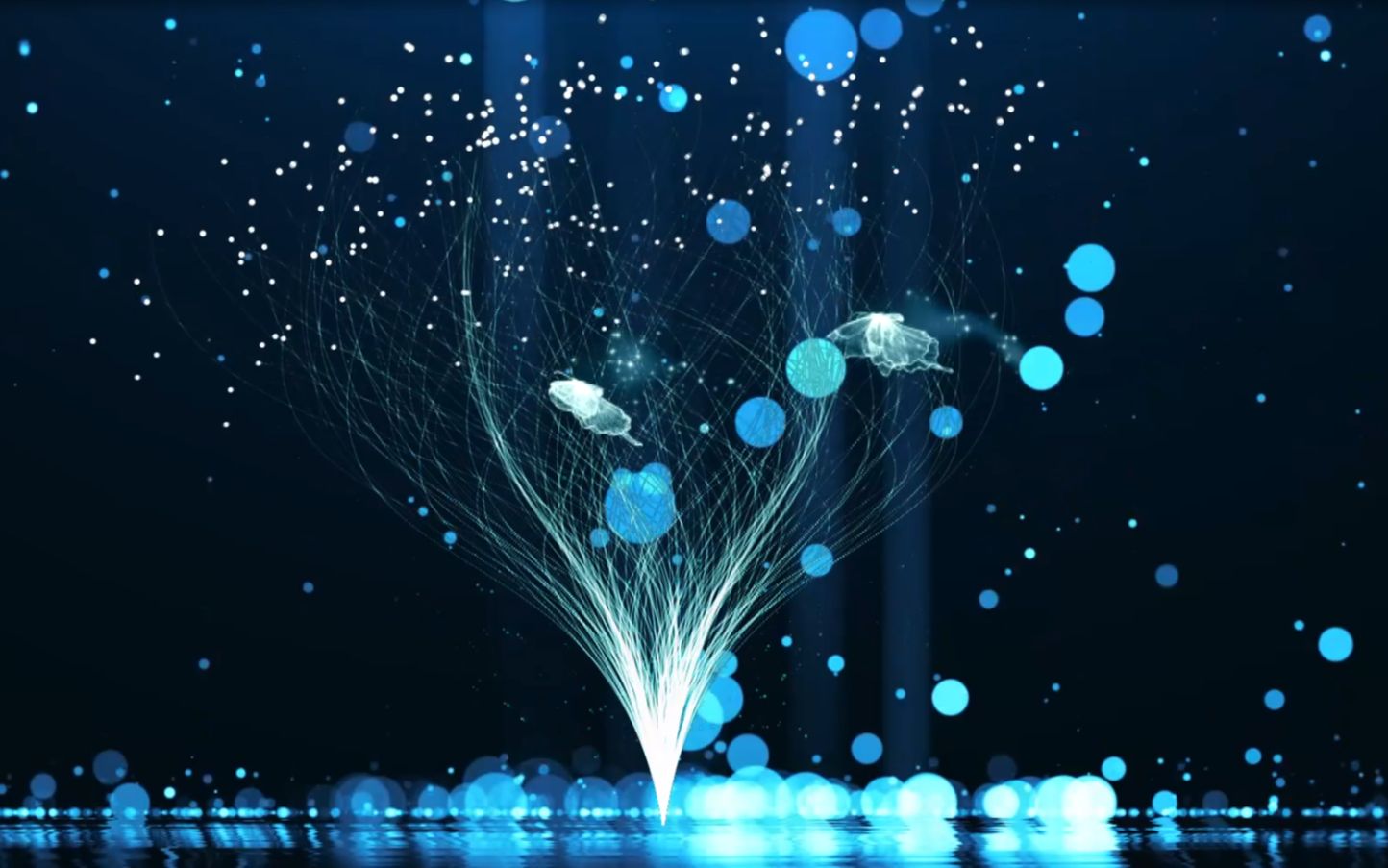 公司年会晚会节目荧光蝴蝶