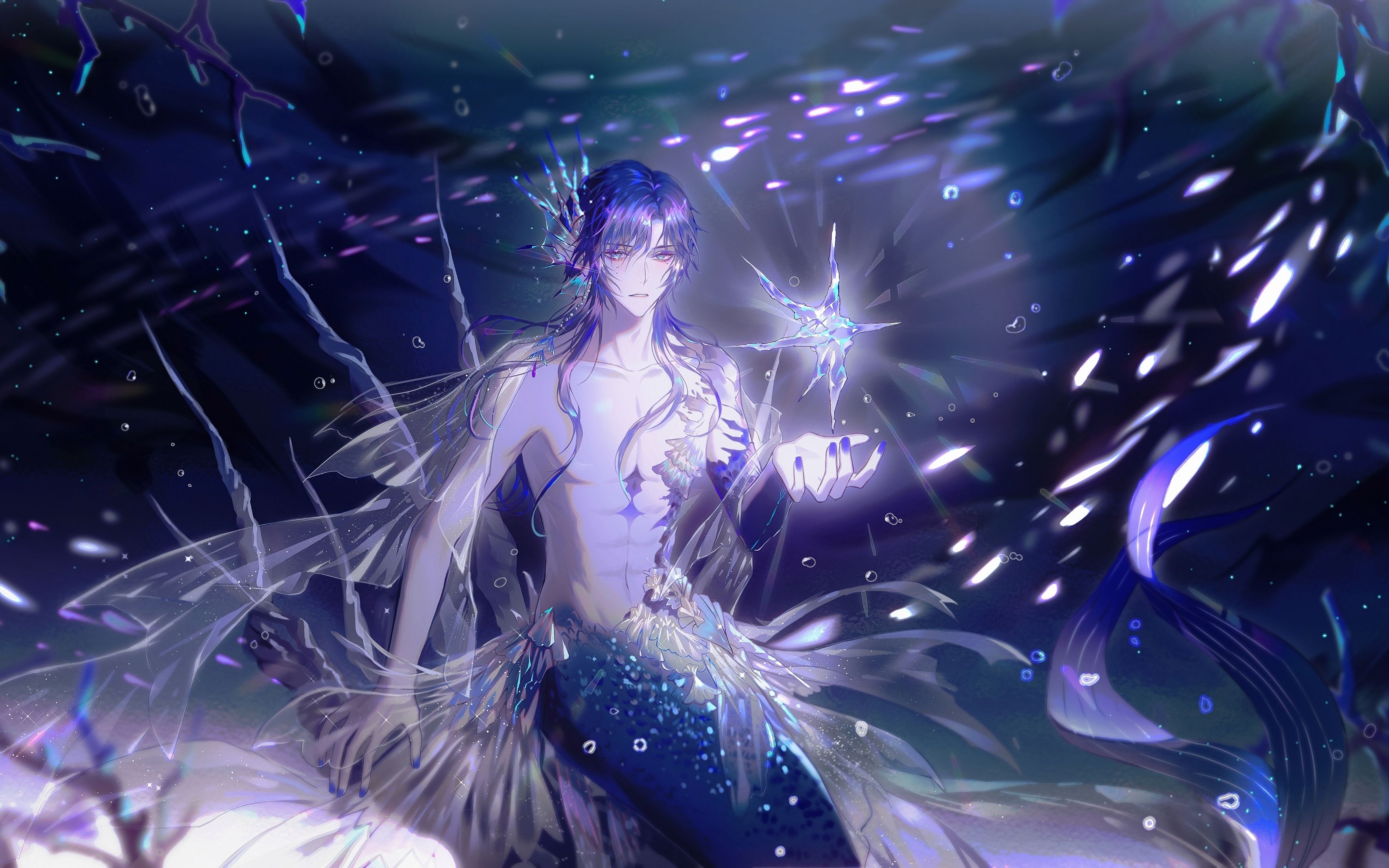 画个人鱼公主司岚【x】