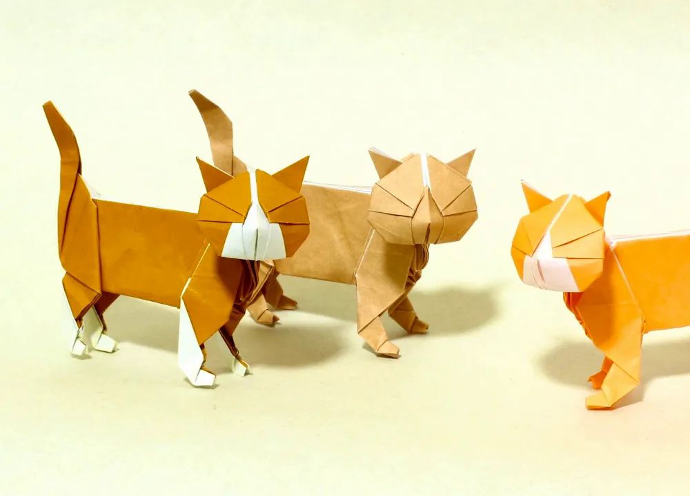 【折り紙マイマイ】猫咪折纸教程ネコができるまで
