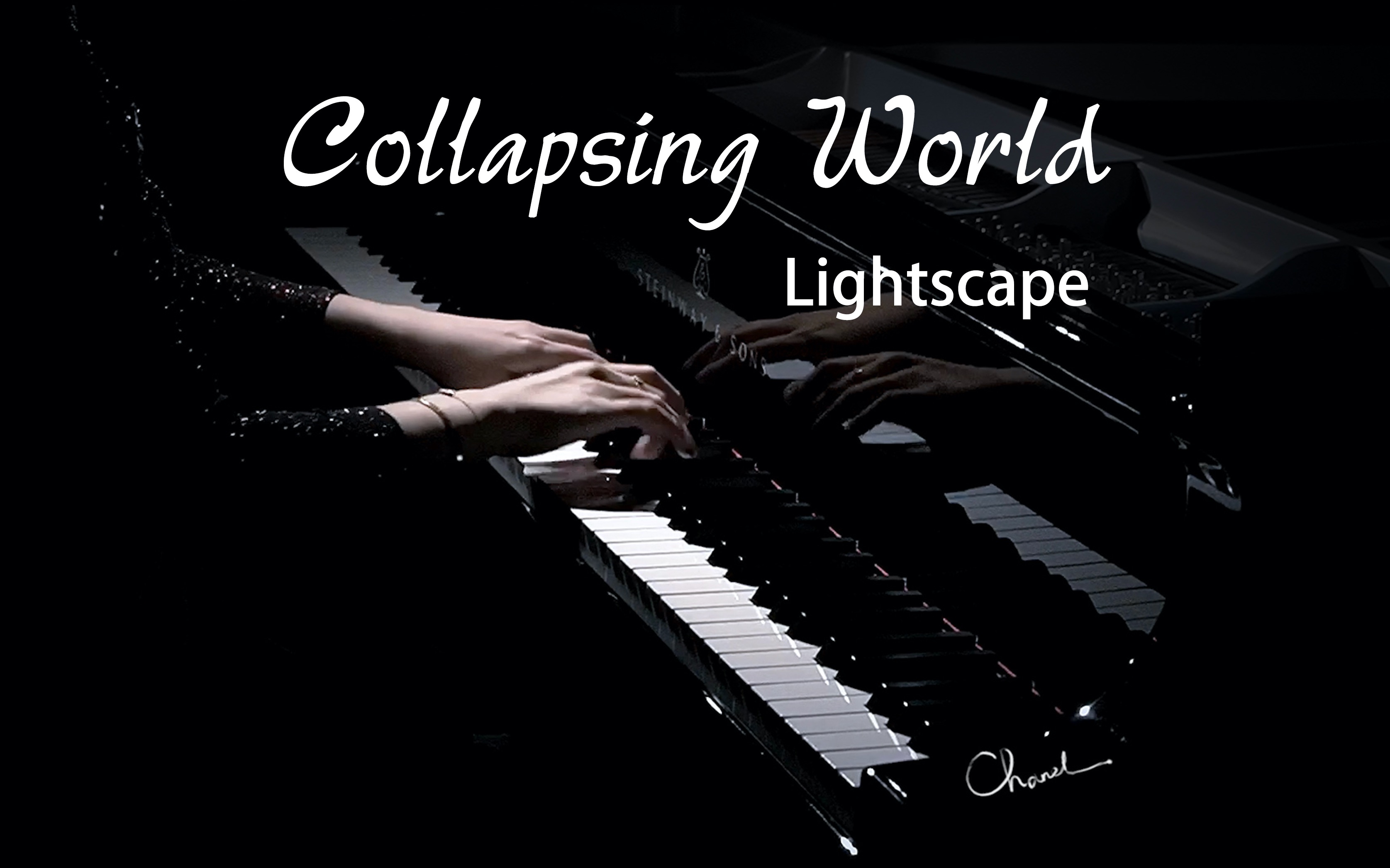 [图]钢琴弹奏 热门纯音乐《Collapsing World》