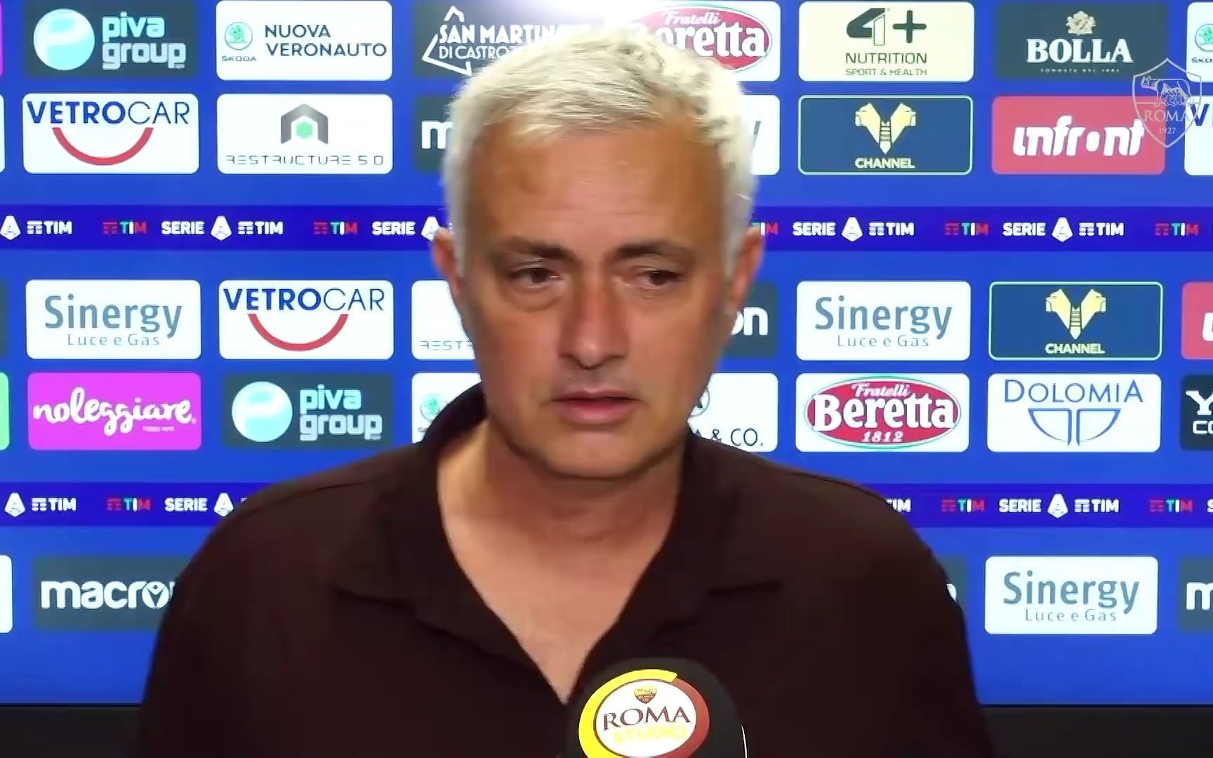 [图]JOSÉ MOURINHO - INTERVISTA POST VERONA-ROMA