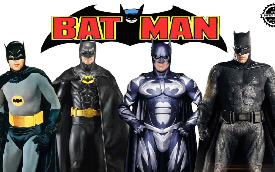 1949至2019历代蝙蝠侠大合集,你最喜欢哪一位呢?
