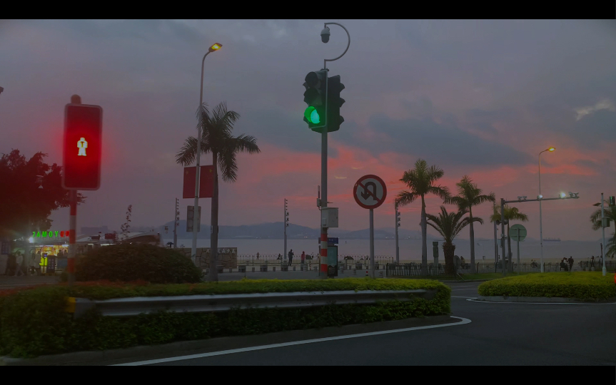 [图]阴天傍晚的海边