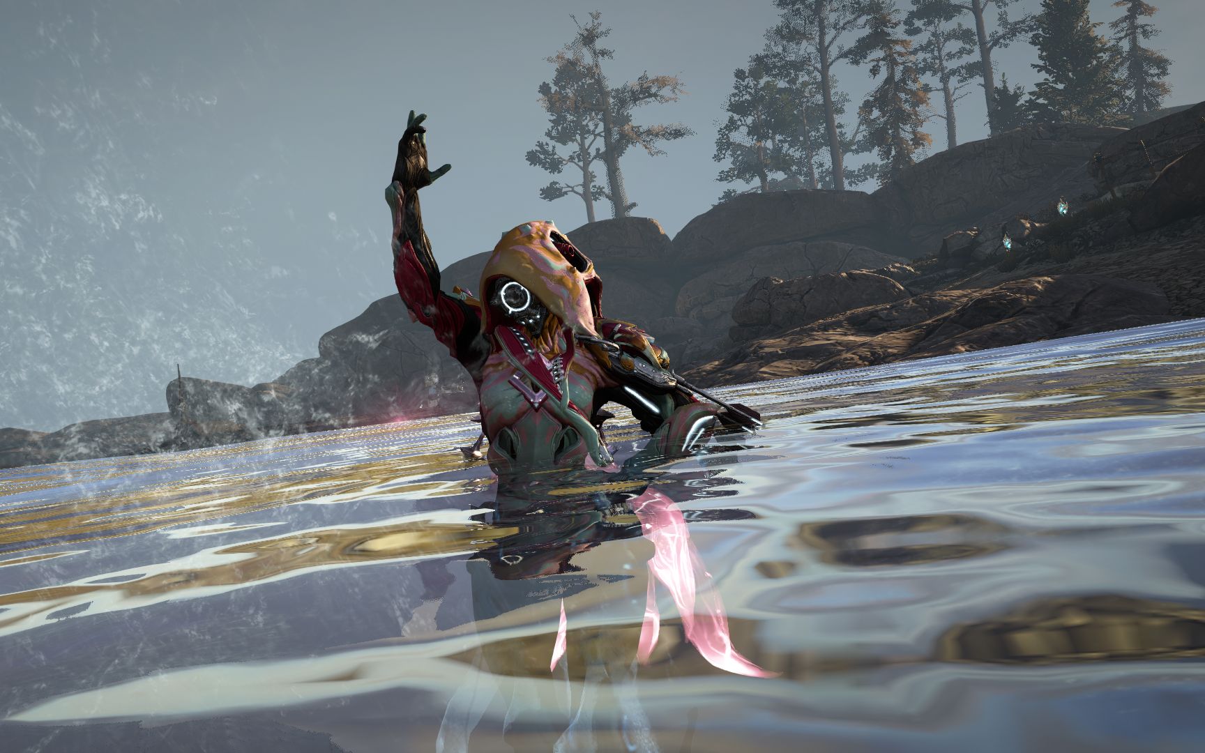 【warframe】星际战甲弓妹好看的随机配色!